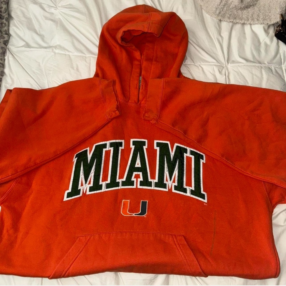 J. America Bold Orange Hoodie